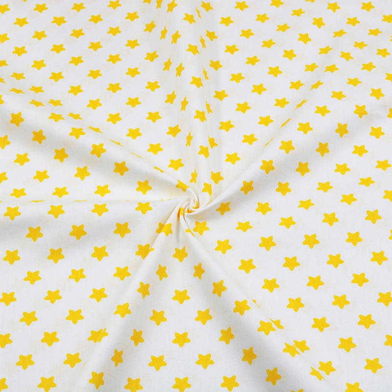 Hanjunzhao Yellow Fat Quarters Fabric Bundles 18x22 inch for Sewing Quilting Crafting - Image 4